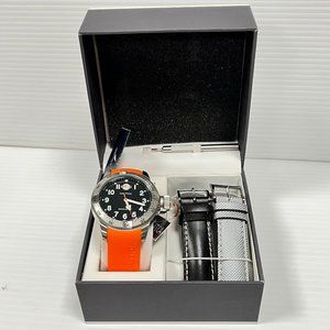 NAUTICA MENS BFC 200M SCUBA DIVERS WATCH N14508 GIFT SET